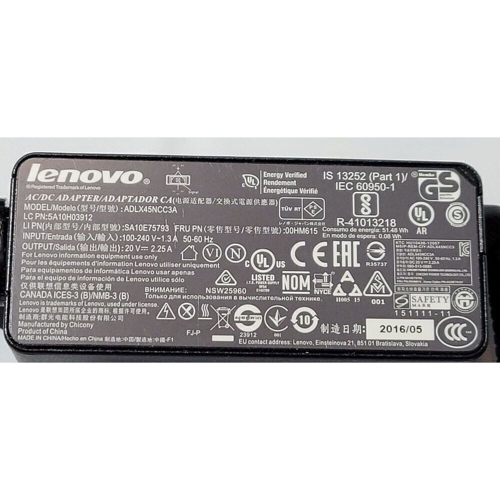 Lenovo 65W Power Adapter - Picture 4 of 4
